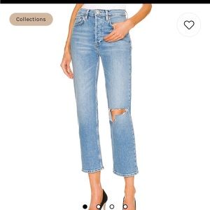 RE/DONE Originals 70s Stovepipe in Rodeo Indigo. Worn twice. Great condition